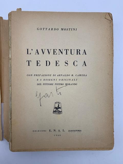 L' avventura tedesca - copertina