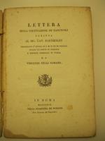 Lettera sulla coltivazione de' ranuncoli scritta al Sig. Cav. Bartholdy. Incaricato d'affari di S. M. il Re di prussia presso la corte di Toscana e console generale in Italia da Vincenzo Nelli Romano