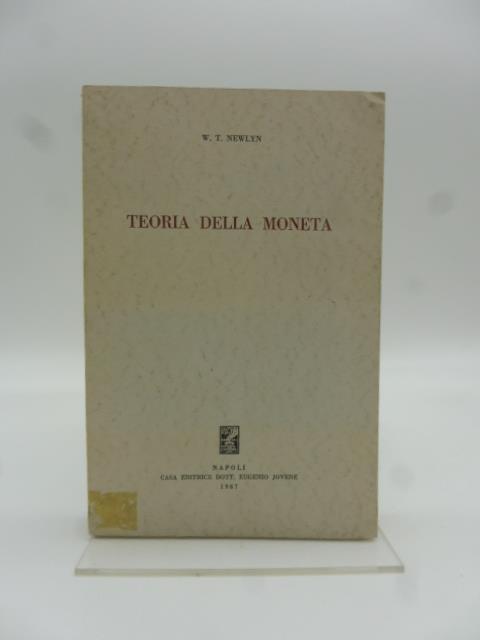 Teoria della moneta - copertina