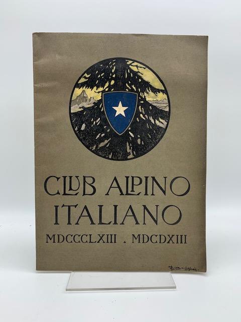 L' alpinismo nella pittura Etnografia Organizzazione delle guide e portatori del Club Alpino Italiano - copertina