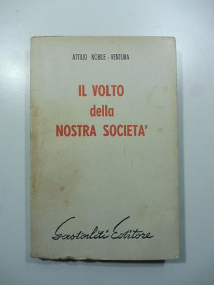 Il volto della nostra societa' - copertina