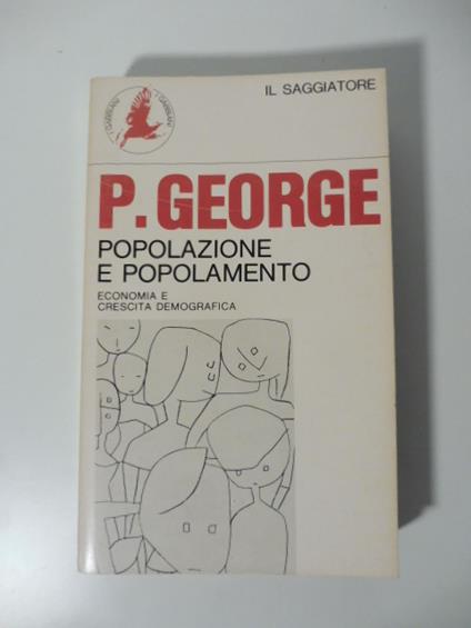 Popolazione e popolamento economia e crescita demografica - copertina