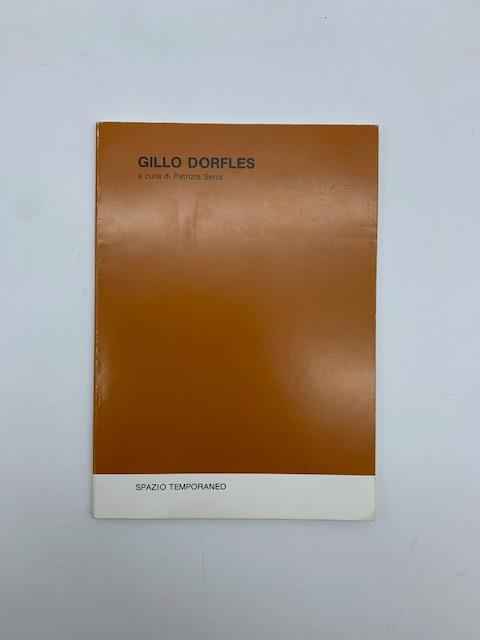 Gillo Dorfles. Spazio temporaneo (catalogo della mostra) - copertina