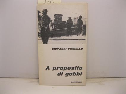 A proposito di gobbi - copertina