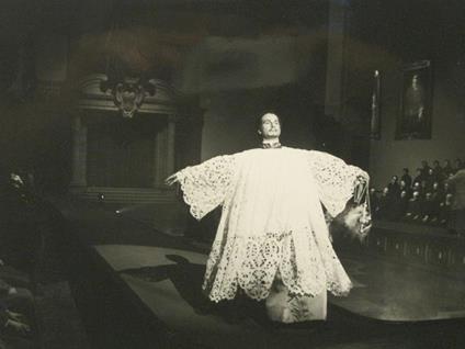 Federico Fellini. Roma. Foto di scena durante la lavorazione del film nel 1972 - copertina