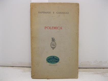 Polemica - copertina