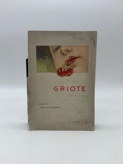 Griote - copertina