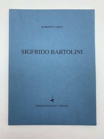 Sigfrido Bartolini - copertina