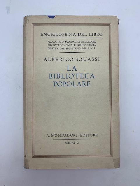 La biblioteca popolare - copertina