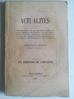 Actualites. Considerations sur les reformes introduites dans l'empire austro-hongrois De la nouvelle Russie (ancienne Pologne)..