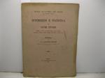 Effemeridi e statistica del Fiume Tevere prima e dopo la confluenza dell'Aniene e dello stesso fiume Aniene durante l'anno 1876