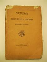 Venere al tribunale della penitenza. Manuale dei confessori per Monsignor Bouvier vescovo di Mans (dissertazione sul VI comandamento del decalogo). Traduzione dal latino col testo a fronte di Osvaldo Gnocchi-Viani