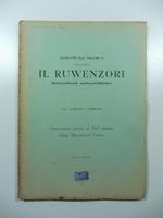 Osservazioni intorno al Felis pardus subsp. Ruwenzorii Camer. Estratto dal volume I dell'opera Il Ruwenzori