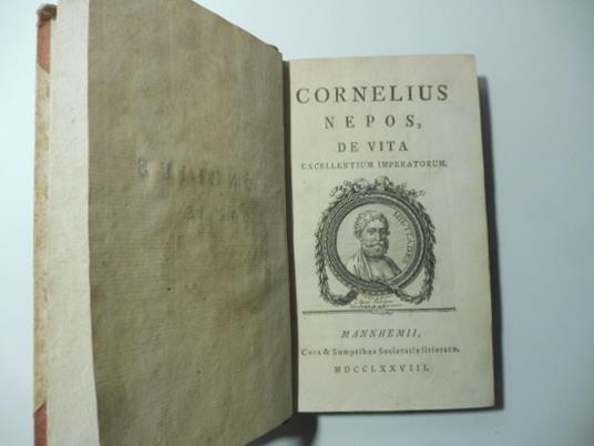 Cornelius Nepos De vita excellentium imperatorum - Nepos Cornelius - copertina