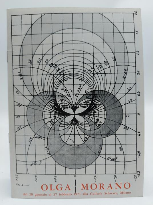 Olga Morano dal 28 gennaio al 27 febbraio 1971 alla Galleria Schwarz, Milano - Jean-Clarence Lambert - copertina