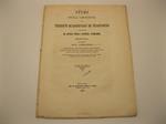 Studj sull'origine dei terreni quadernarj di trasporto e specialmente di quelli della pianura lombarda. Memoria dell'ing. Elia Lombardini... letta nelle tornate del 18 aprile e del 6 giugno 1861 di esso istituto ed estratte dal vol. VIII delle..