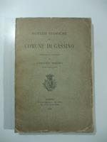 Notizie storiche del comune di Gassino raccolte ed ordinate da Giovanni Maddio