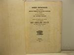 Notizie cronologiche della erezione della chiesa di Santo Stefano in Vicenza... dedicate dai fabbricieri dela medesima al molto Reverendo Don Girolamo Polati nel giorno del suo ingresso 27 ottobre 1857