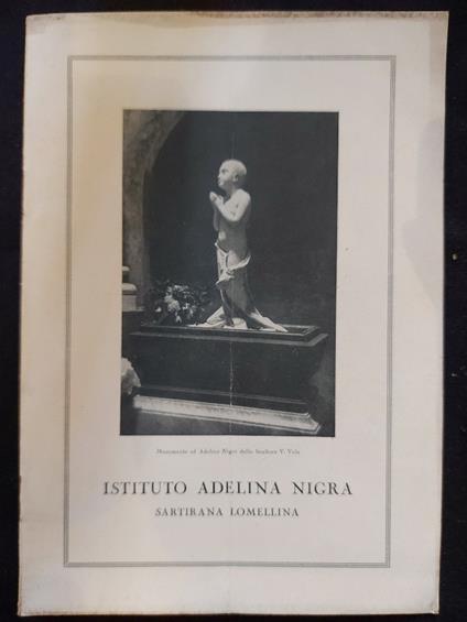 Istituto Adelina Nigra. Sartirana Lomellina - Carlo Nigra - copertina