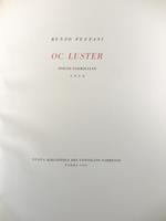 Oc luster. Poesie parmigiane 1950