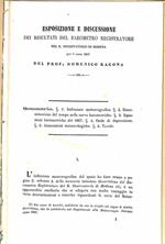 Esposizione e discussione dei risultati del Barometro registratore del R. Osservatorio di Modena