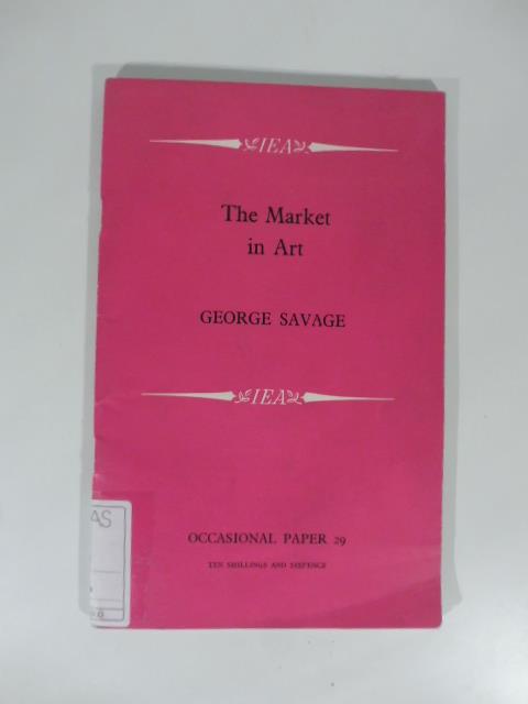 The Market in Art - George Savage - copertina