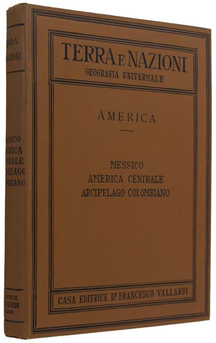 America. Messico America Centrale - copertina