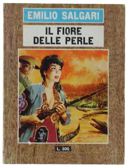 Il Fiore Delle Perle - Emilio Salgari - copertina