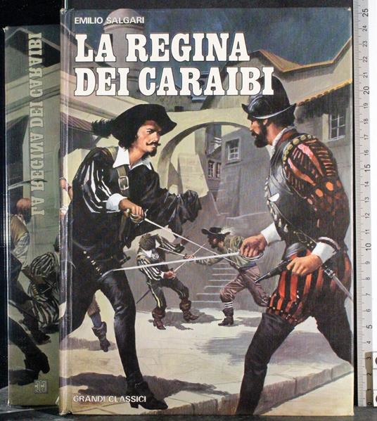 regina dei caraibi - Emilio Salgari - copertina