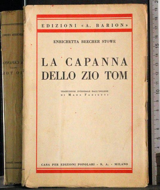 capanna dello zio Tom - copertina