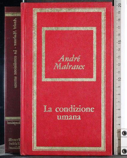 condizione umana - André Malraux - copertina