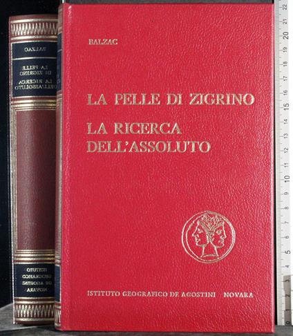 pelle di Zigrino. La ricerca dell'assoluto - Honoré de Balzac - copertina