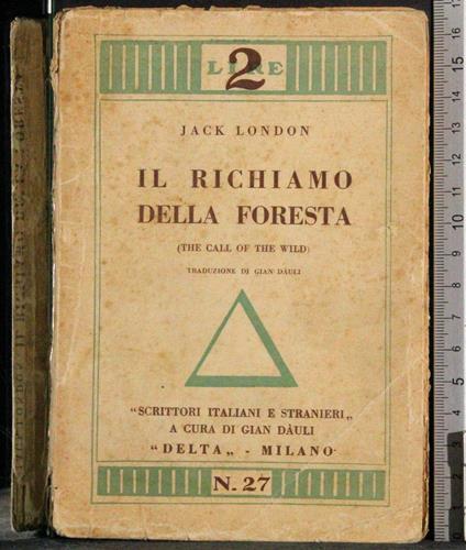 Il richiamo della foresta - Jack London - copertina