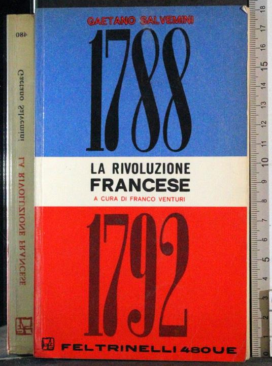 Rivoluzione Francese (1788-1792) - Gaetano Salvemini - copertina