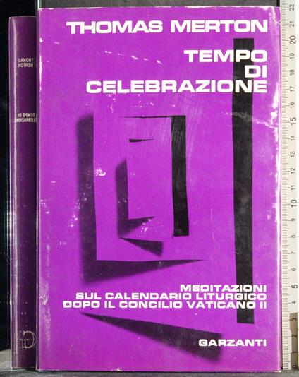 Tempo di celebrazione - Thomas Merton - copertina