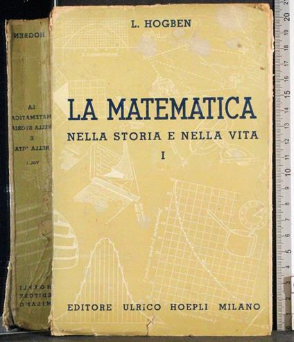 matematica nella storia e nella vita. Vol 1 - copertina