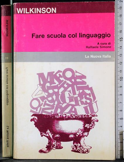 Fare scuola con linguaggio - Wilkinson - copertina