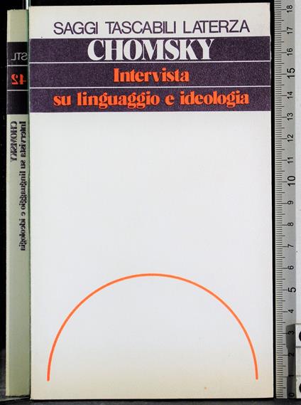 Intervista su linguaggio e ideologia - Noam Chomsky - copertina