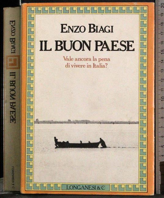 Il puon paese - Enzo Biagi - copertina