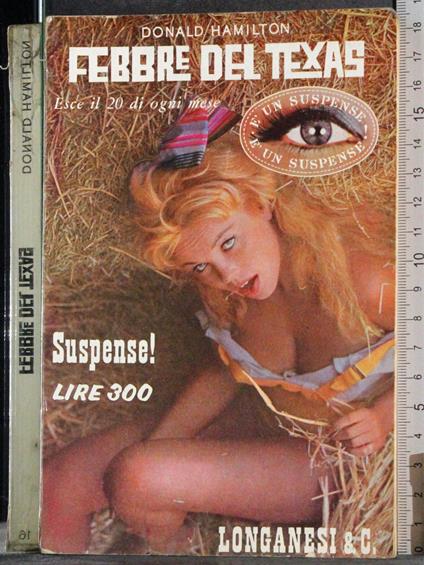 Febbre del Texas - Donald Hamilton - copertina