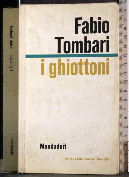 I ghiottoni - Fabio Tombari - copertina