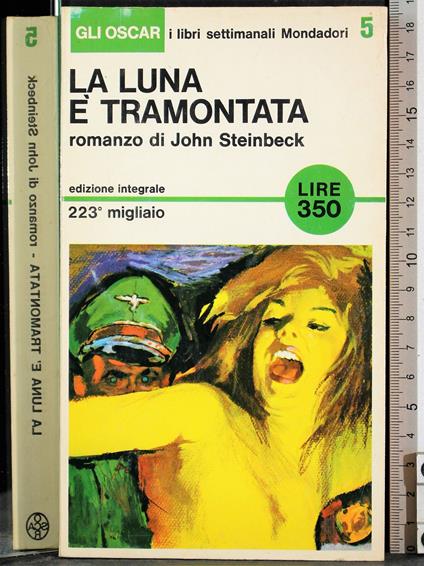 luna è tramontata - John Steinbeck - copertina