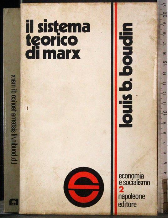 Il sistema teorico di Marx - Louis Baudin - copertina