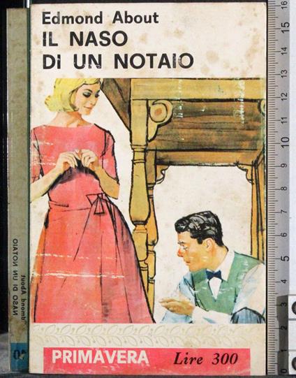 Il naso di un notaio - Edmond About - copertina