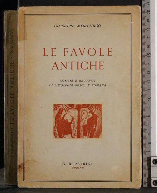 Le favole antiche - copertina