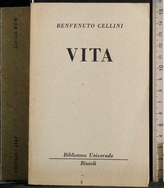 Vita - Benvenuto Cellini - copertina