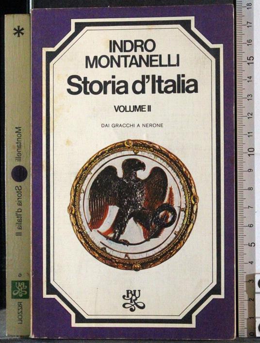 Storia d'Italia. Vol 2 - Indro Montanelli - copertina