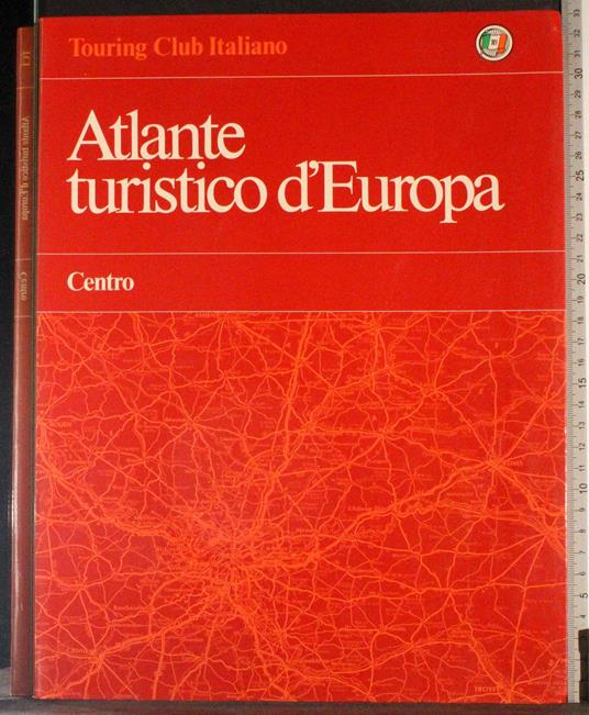 Atlante turistico d'Europa. Centro - copertina