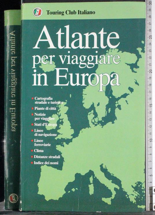 Atlante per viaggiare in Europa - copertina