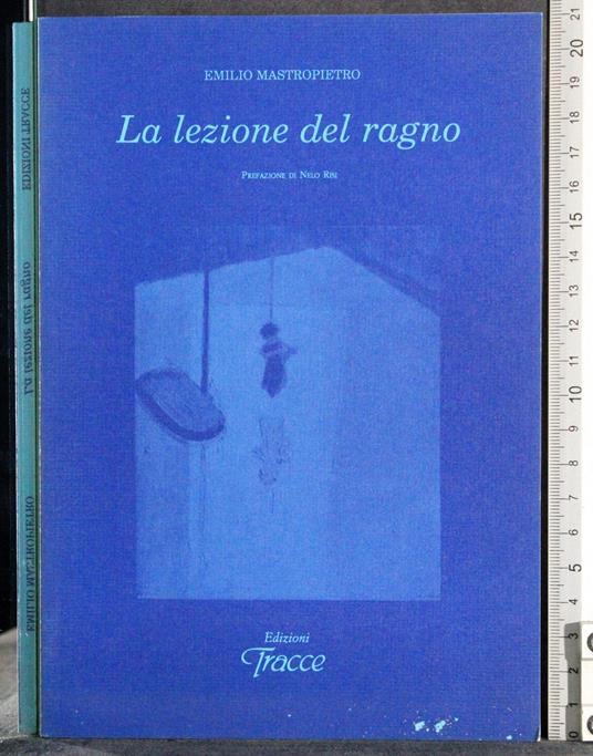 lezione del ragno - Emilio Mastropietro - copertina